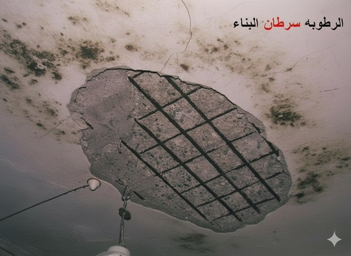 المخاطر-المترتبة-على-إهمال-تسرب-المياه-من-السقف تسرب المياه من السقف - تعرف علي المخاطر، وطرق العلاج