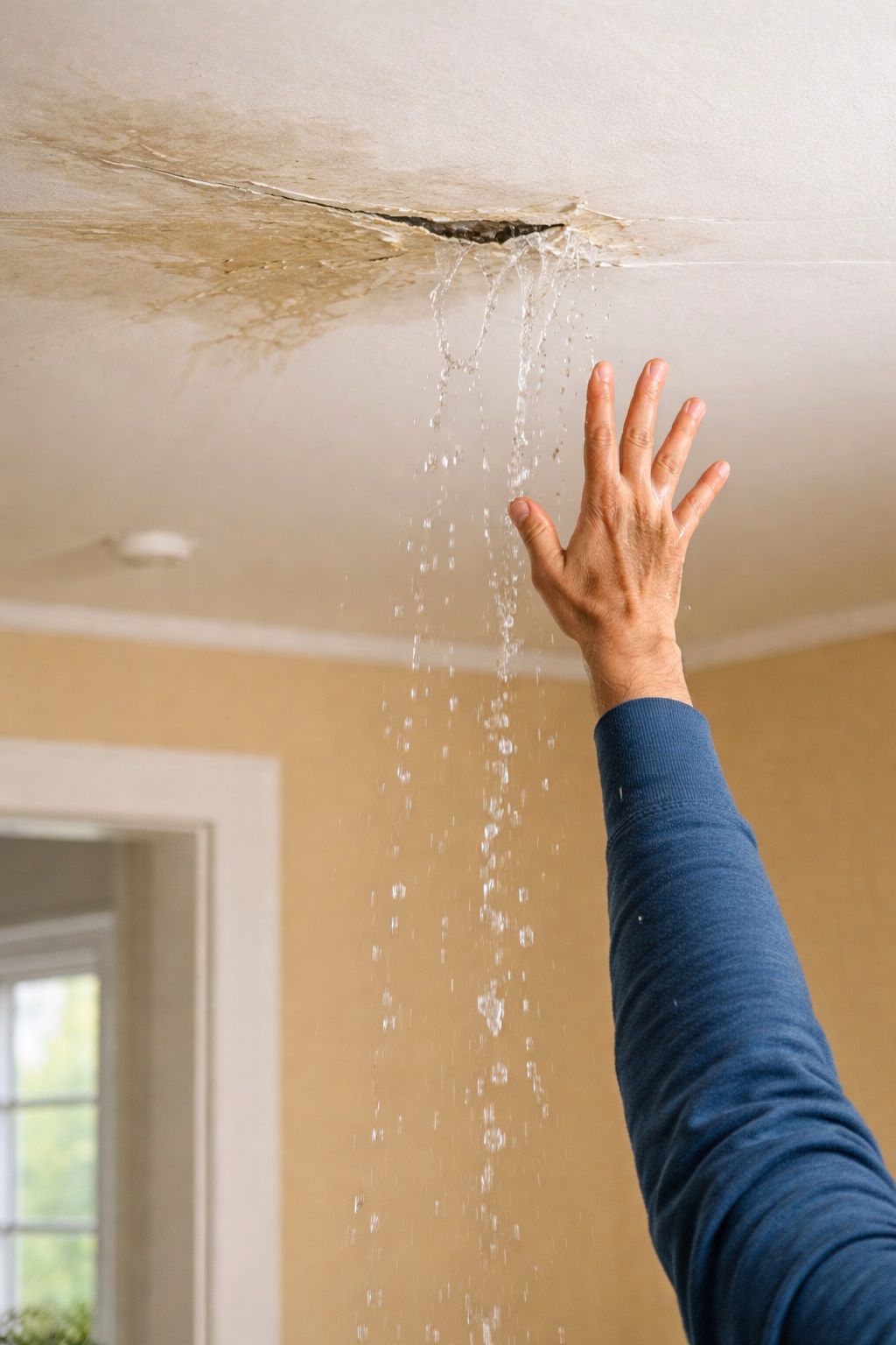 أفضل طريقة لمنع تسرب الماء من السقف 7 أفضل طريقة لمنع تسرب الماء من السقف