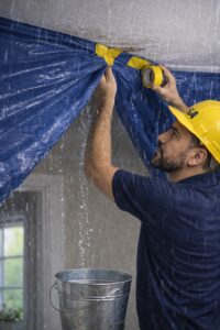 حلول-طارئة-لوقف-التسرب-أثناء-المطر--200x300 أفضل طريقة لمنع تسرب الماء من السقف