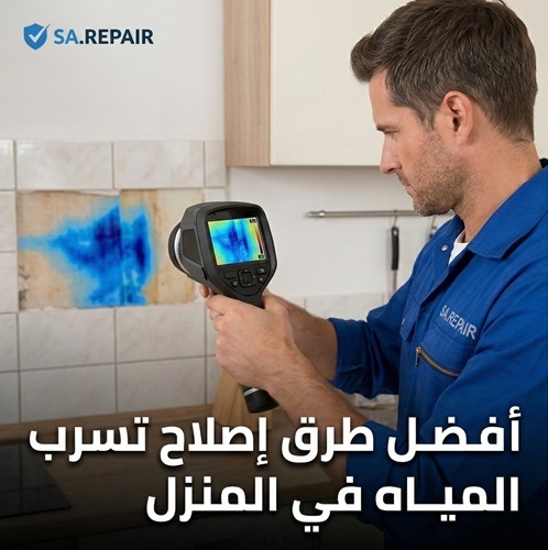 أفضل طرق إصلاح تسرب المياه في المنزل