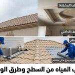 تسرب المياه من السطح وطرق الوقاية