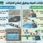 تسرب مياه الأمطار من السطح طرق الوقاية والإصلاح