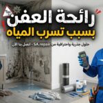 رائحة العفن بسبب تسرب المياه