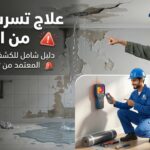 علاج تسرب الماء من الجدران