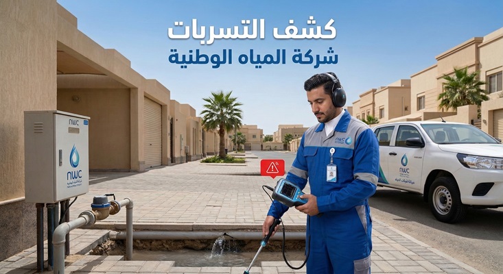 كشف التسربات شركة المياه الوطنية 4 كشف التسربات شركة المياه الوطنية