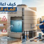 كيف اعالج خزان الماء المثقوب