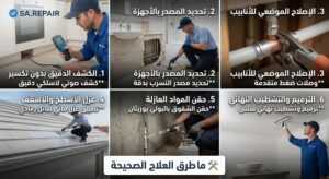 ما-هي-طرق-العلاج-الصحيحة-300x164 تسرب المياه تحت البلاط وكيفية كشفه