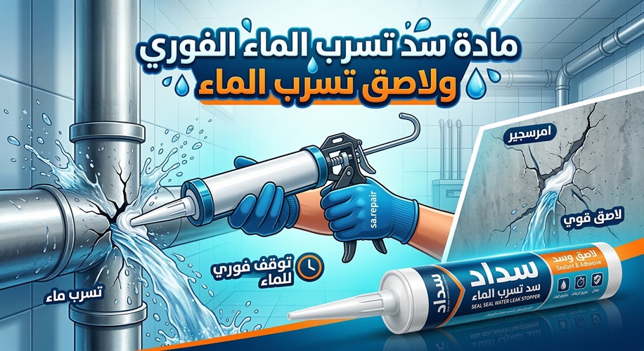 مادة سد تسرب الماء الفوري ولاصق تسرب الماء 3 مادة سد تسرب الماء الفوري ولاصق تسرب الماء