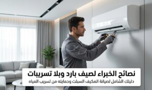 اسباب تساقط قطرات ماء من المكيف السبلت وحل مشكلة تنقيط المكيف 2 نصائح الخبراء لصيف بارد وبلا تسريبات