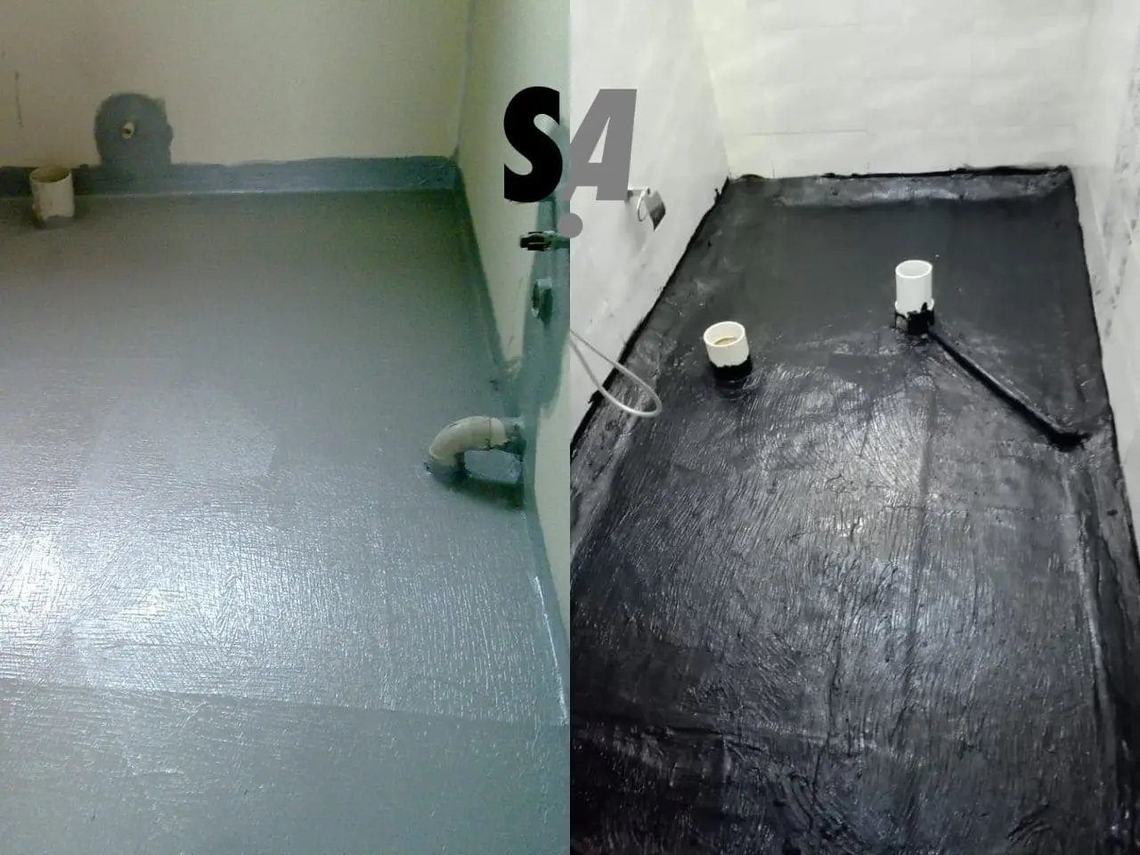 شركة كشف تسربات المياه Sa.repair 3 خطوات كشف تسربات الحمامات والاصلاح :