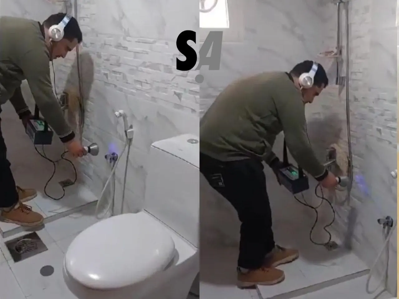 شركة كشف تسربات المياه Sa.repair 1 خطوات كشف تسريب المياه واصلاح التسرب؟