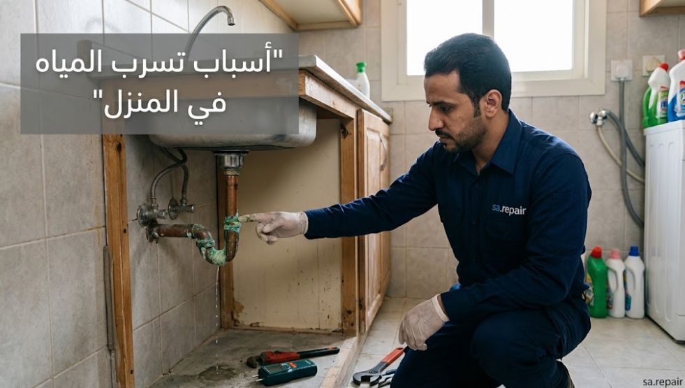 اسباب تسرب المياه في المنازل وطرق الوقاية الهندسية