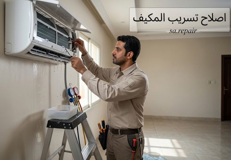 سخان الماء ينقط ماء؟ علاج تسريب حوض المطبخ 5 اصلاح تسريب الماء من المكيف