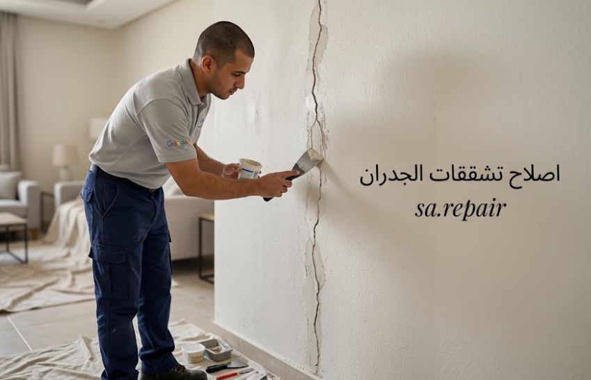 حل مشكلة تسرب الماء في الحائط وعلاج المواسير 7 اصلاح تشققات الجدران