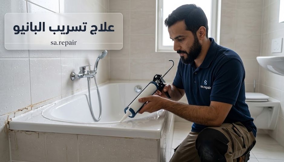 سخان الماء ينقط ماء؟ علاج تسريب حوض المطبخ 4 علاج تسريب البانيو